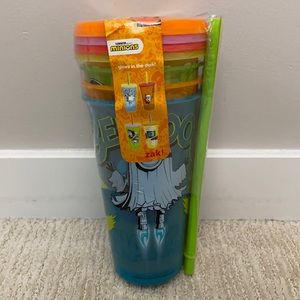 Minions Halloween 4-Pack Glow in the Dark Tumblers
